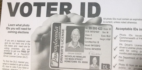 PA voter id
