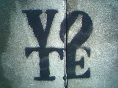 VOTE Graffiti